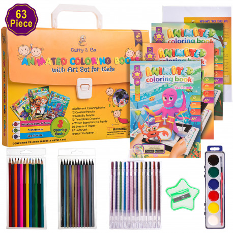 Face Paint Kit for Kids (8 color palette)